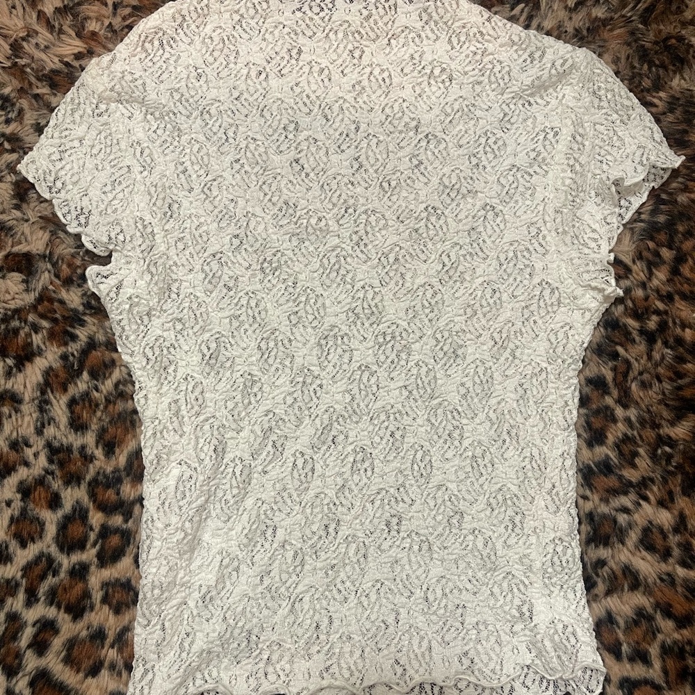 Cream Lace Blouse